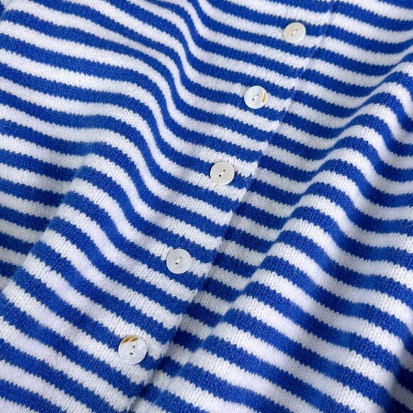 Casual Women's Vivid Style Street Loose Striped Knit Cardigan Sweater - Picture 10 of 10